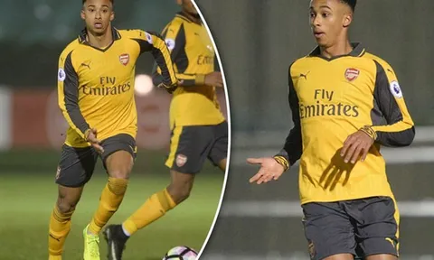 'Tân binh vô danh' Bramall ra mắt đội trẻ của Arsenal