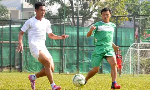 Tân HLV Sài Gòn FC thi đấu gây quỹ từ thiện