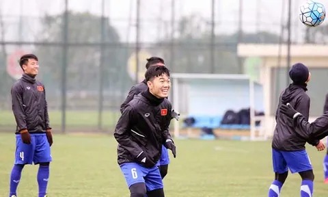 Tập luyện hăng say, U23 Việt Nam được thầy Park "thưởng"