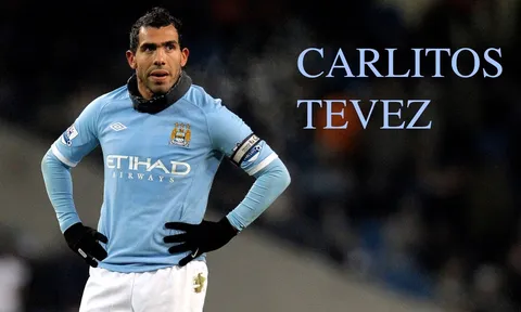Tất cả bàn thắng của Carlos Tevez cho Man City