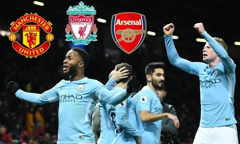 Tất cả quỳ rạp dưới chân Manchester City
