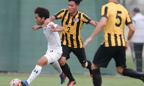 Nhận 3 thẻ đỏ, U23 Malaysia thua thảm U23 Thái Lan