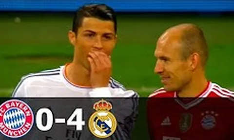 Thắng lợi khó tin của Real trước Bayern vào năm 2013