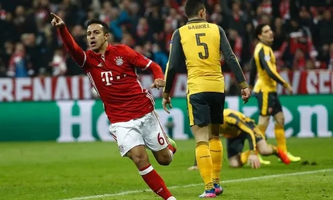 Thiago và khả năng đi bóng điêu luyện