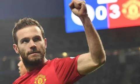 Thống kê khó tin về số bàn thắng và kiến tạo của Juan Mata
