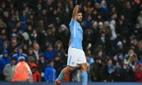 Thống kê ngoạn mục của Aguero sau cú poker cho Man City