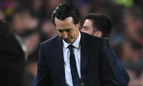 Thua thảm Barca, HLV Unai Emery trách móc trọng tài