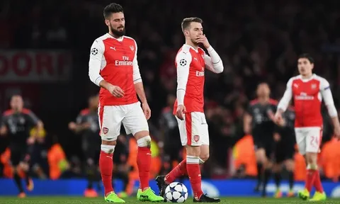 Thua thảm Bayern, thầy trò Wenger đi vào lịch sử Arsenal