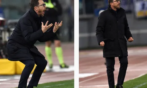 Thuyền trưởng Roma gào thét trong bất lực trước 10 người của Atalanta