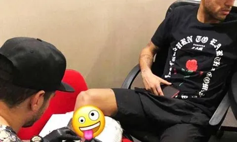 Tiết lộ những hình xăm trên người Neymar