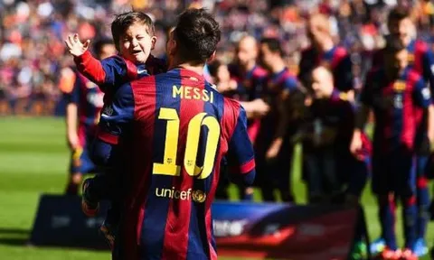 Tiết lộ: Quý tử nhà Messi không ưa bóng đá