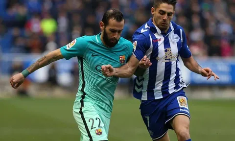 Tình huống Aleix Vidal bị gãy cổ chân, nghỉ hết mùa