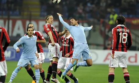 Tổng hợp Lazio 1-1 AC Milan (Vòng 24 Serie A)