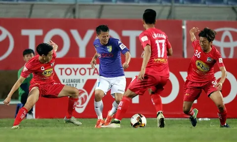 Tổng hợp vòng 3 V-League 2017: Thanh Hóa vững ngôi đầu, Hoàng Anh Gia Lai “đội sổ”