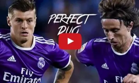 Toni Kroos & Luka Modric - cặp tiền vệ trung tâm hoàn hảo