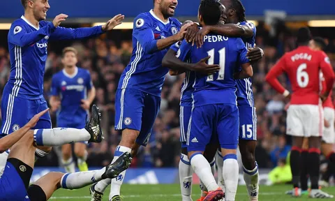 Top 10 bàn thắng đẹp nhất của Chelsea vào lưới Man Utd