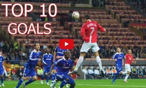 Top 10 bàn thắng đẹp nhất của Man Utd vào lưới Chelsea
