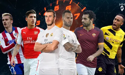 Top 10 cầu thủ tốc độ nhất năm 2016