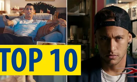 Top 10 cầu thủ từng xuất hiện trên màn ảnh | Phần 1