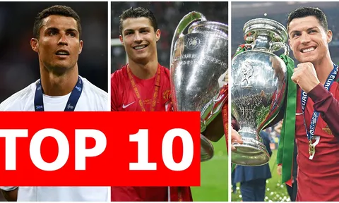 Top 10 điều bá đạo nhất về Ronaldo