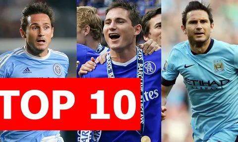 Top 10 điều bạn có thể không biết về Frank Lampard