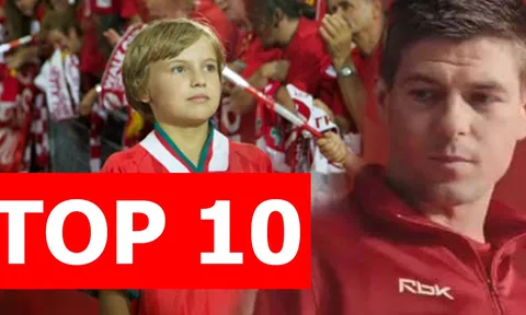 Top 10 khoảnh khắc hay nhất của Liverpool trong Will 2011