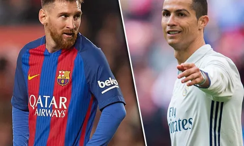 Top 20 cầu thủ thu nhập cao nhất mùa 2016/17 (Phần 2): Messi 'ngửi khói' Ronaldo
