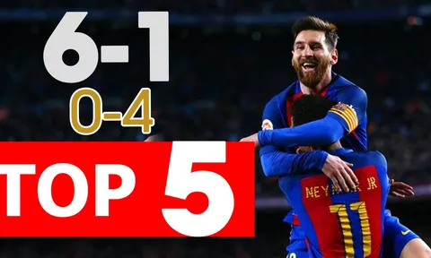 Top 5 điều thú vị về cuộc ngược dòng kinh điển của Barca trước PSG