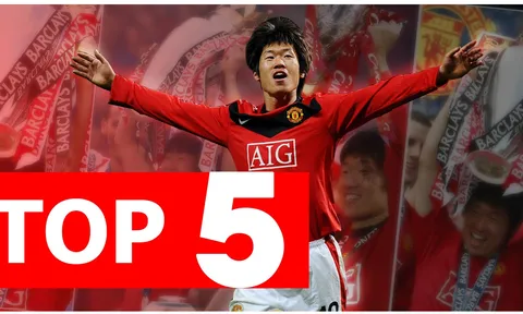 Top 5 điều thú vị về Park Ji Sung ở Man United