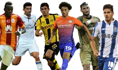 Top những sao trẻ HOT nhất mùa giải 2016/17