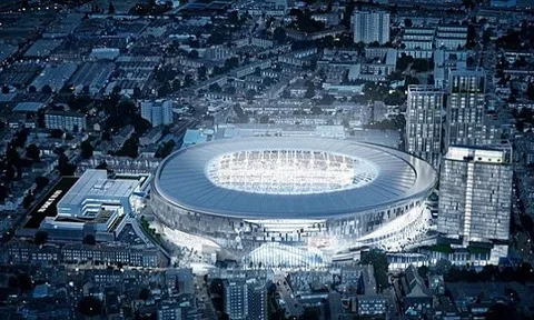 Tottenham có sân mới trị giá 800 triệu bảng