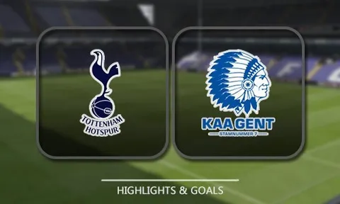 Tottenham vs Gent (lượt về vòng 32 đội Europa League)