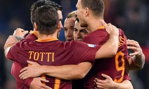 Totti ghi bàn, Derby thành Rome tại bán kết Coppa Italia