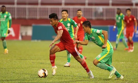 Thắng nhẹ Cần Thơ, đội bóng Công Vinh vào top 5
