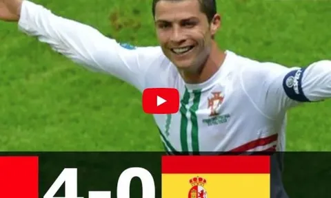 Trận cầu đáng nhớ: Bồ Đào Nha 4-0 Tây Ban Nha (2010)