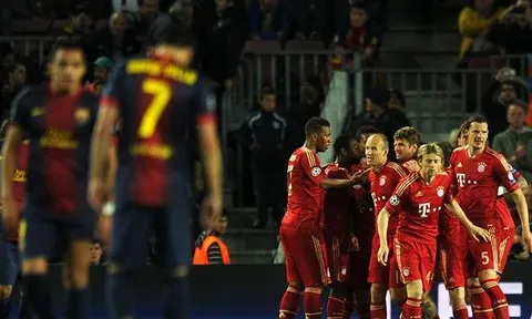 Trận cầu kinh điển: Barca 0-3 Bayern (Champions League 2012/13)