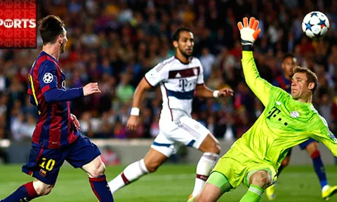 Trận cầu kinh điển: Barcelona 3-0 Bayern Munich (2014/15)