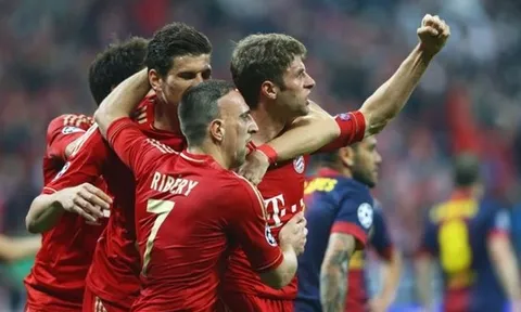 Trận cầu kinh điển: Bayern 4-0 Barca (Champions League 2012/13)