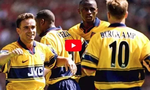 Trận cầu kinh điển: Manchester United 0 - 1 Arsenal | 1998