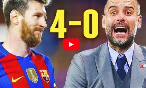 Trận đấu Lionel Messi khiến Pep Guardiola phát cáu