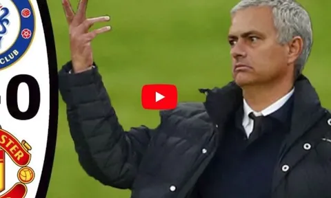 Trận thua tủi hổ của Man Utd trước Chelsea