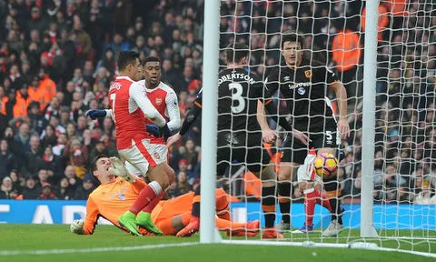 TRANH CÃI: Bàn thắng của Sanchez có hợp lệ? (Arsenal vs Hull City)