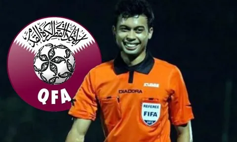 Trọng tài Singapore bị dân mạng đổi quốc tịch thành Qatar