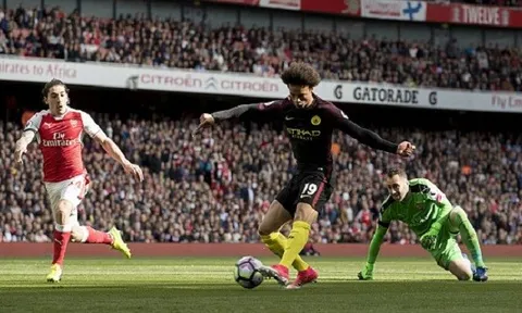TRỰC TIẾP Arsenal 2-2 Man City: Mustafi đánh đầu gỡ hòa (Kết thúc)
