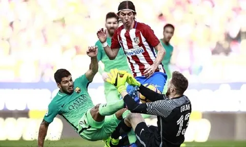 TRỰC TIẾP Atletico Madrid 1-2 Barcelona: Messi "đâm" phát chí mạng (Kết thúc)