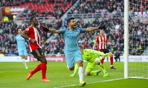 TRỰC TIẾP Sunderland 0-2 Man City: Pep trở lại đường đua (Kết thúc)