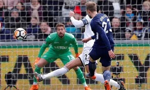 TRỰC TIẾP Swansea 0-3 Tottenham: Eriksen có cú đúp (KẾT THÚC)