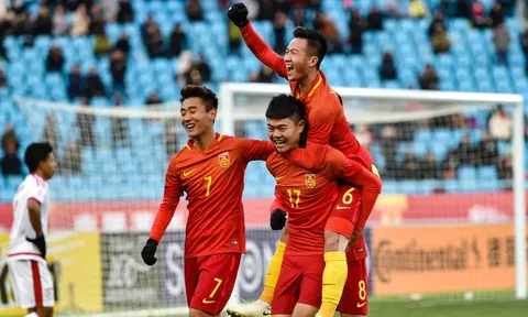 Trung Quốc thắng đậm ở trận mở màn giải U23 châu Á
