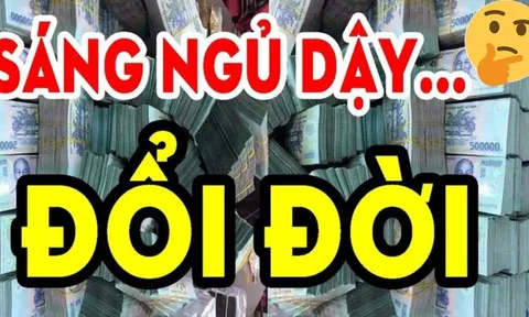 Từ lập hạ 5/5: 3 con giáp Trúng Số tiền về như nước, công danh vang xa, tình duyên đỏ thẫm