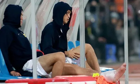Tuấn Anh thêm một lần lỡ hẹn đội tuyển Việt Nam vì chấn thương